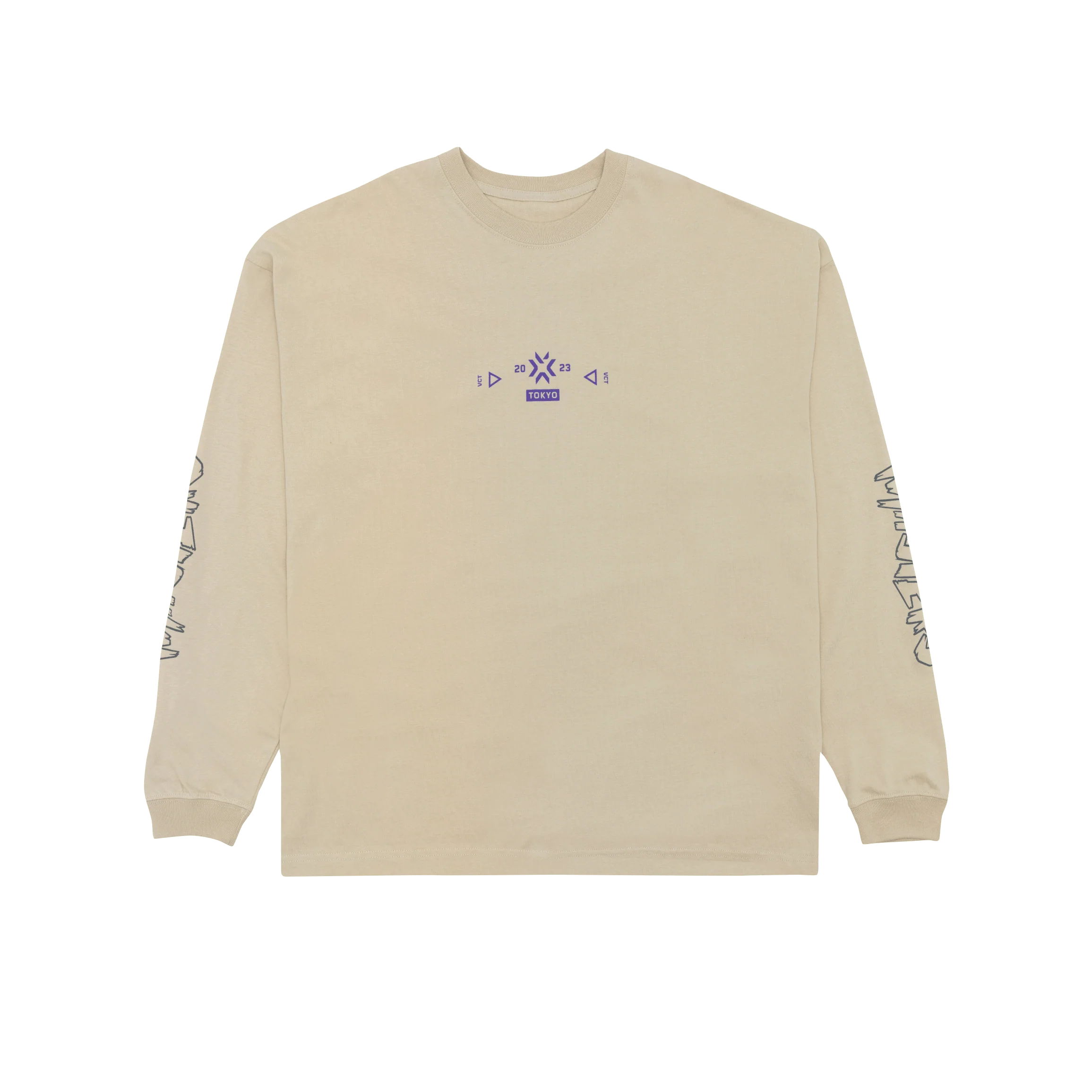 VALORANT Masters 2023 LS T-Shirt Tan